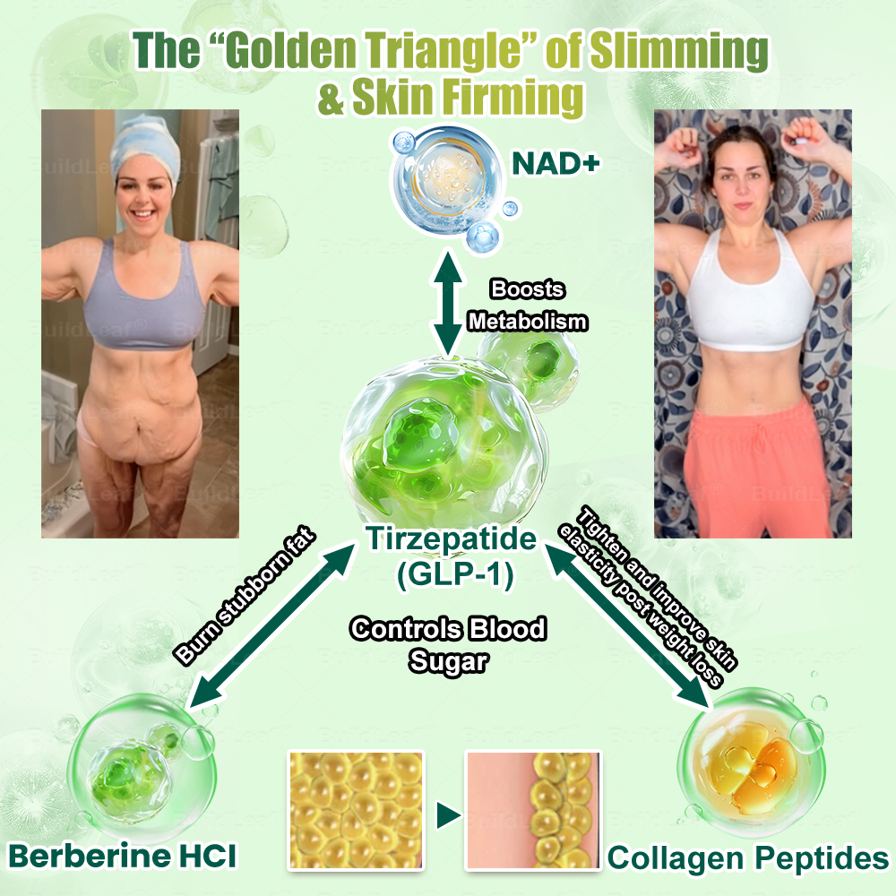 Official Store | BuildLeafยฎ GLP-1 8-in-1 Slim & Healthy Oral Solution (Once a day, results in 7 days), With 100 Billion CFU Active Probiotics โ
For obesity, abdominal bloating, sagging skin, diabetes, low energy, gut health, joint issues, and more